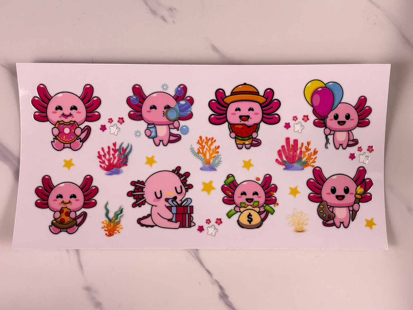 Collection: axolotl wraps