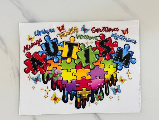 Autism decal