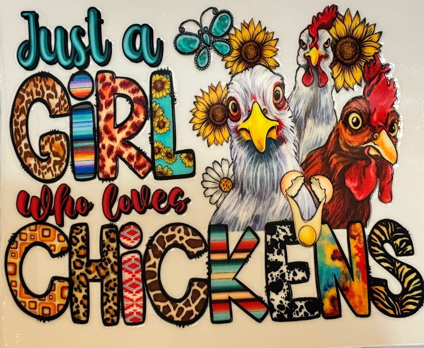 Collection 2: chicken decals