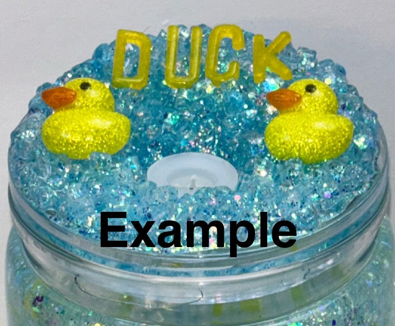 Mini ice lid snow globe kit