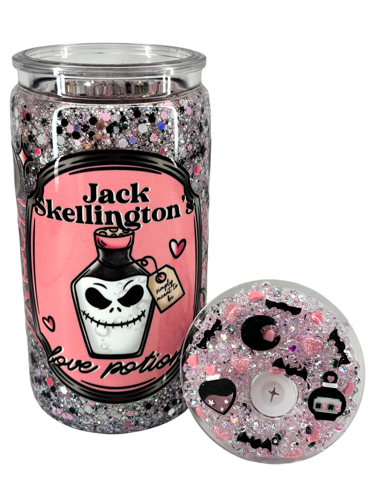Love potion, glowing snow globe