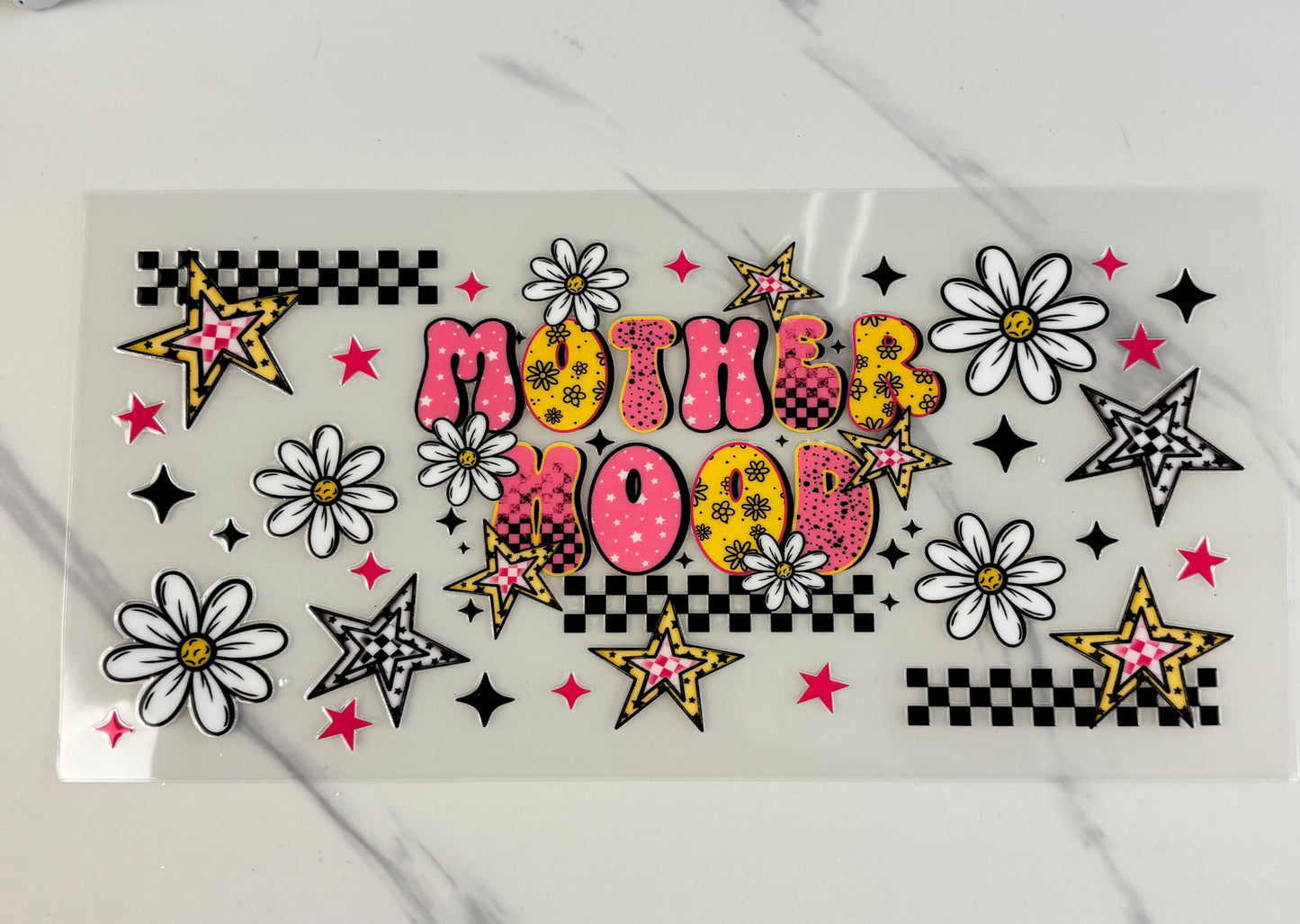 Mother hood (flowers and stars)