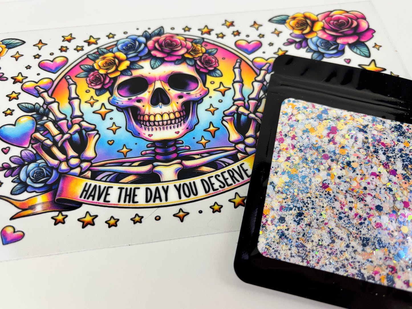 Have the day you deserve snow globe kit