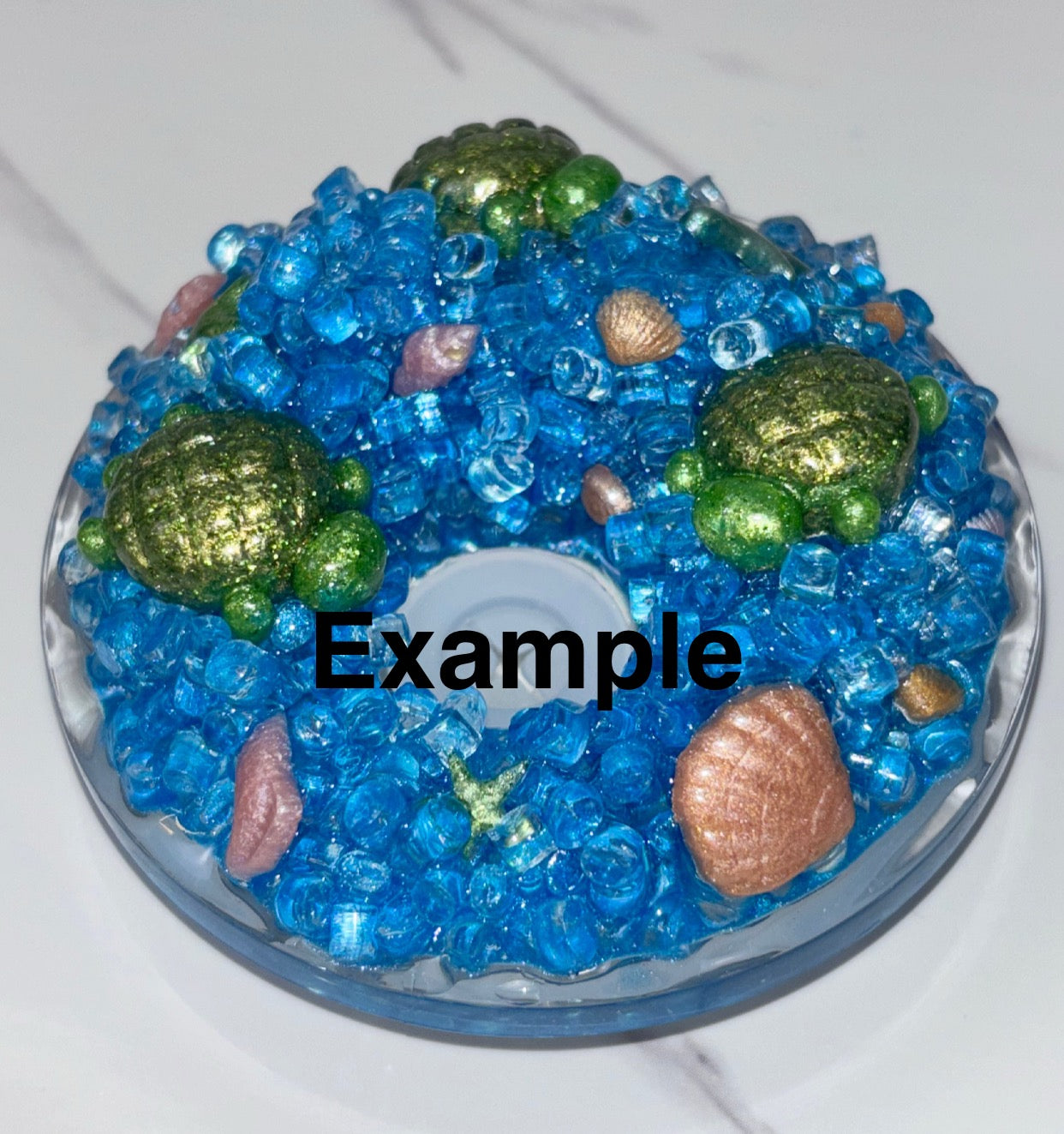 Mini ice lid snow globe kit