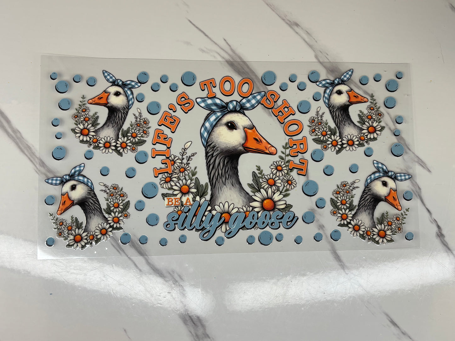 Silly goose snow globe kit