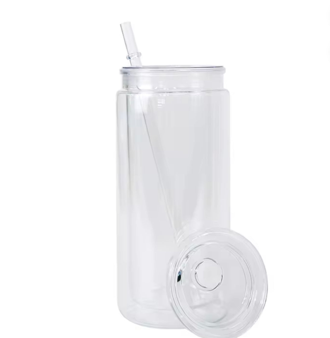 20oz acrylic snow globe cup