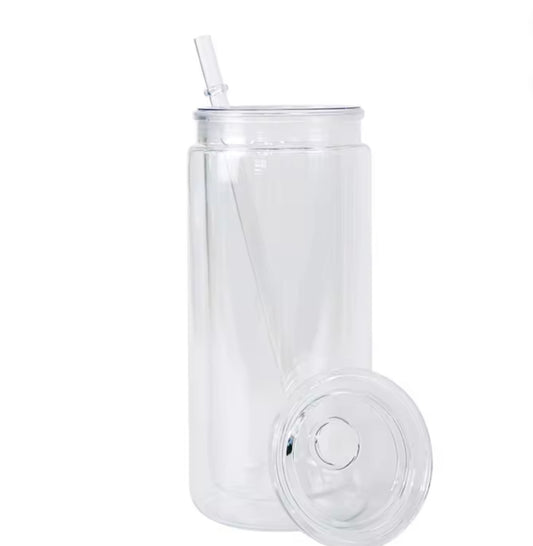 20oz acrylic snow globe cup