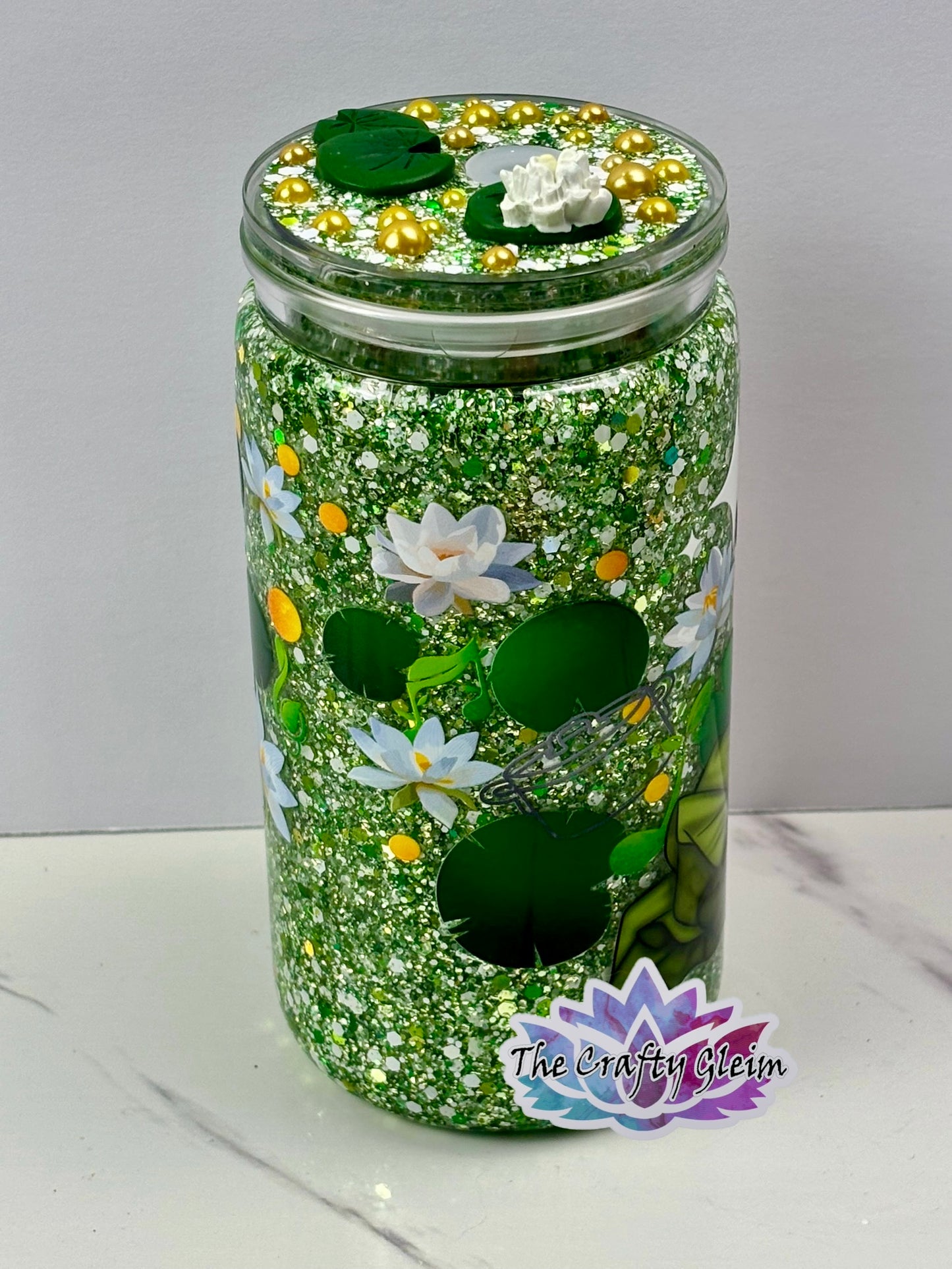 Bayou Beauty snow globe cup