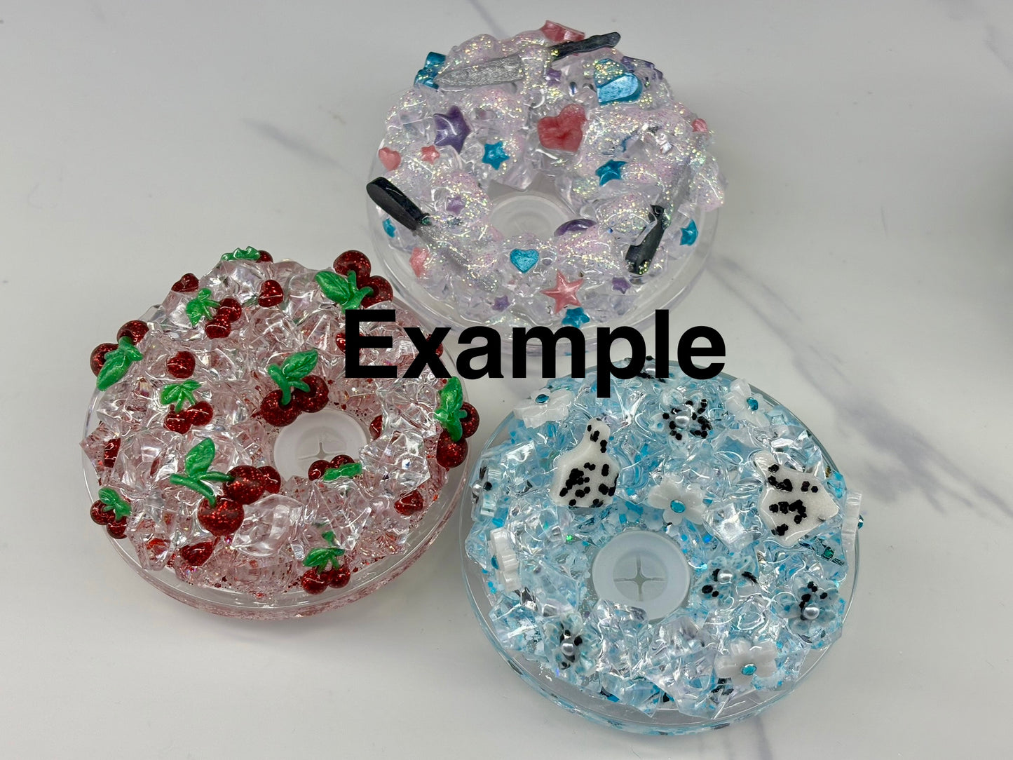 Regular ice lid (16oz only) snow globe kit