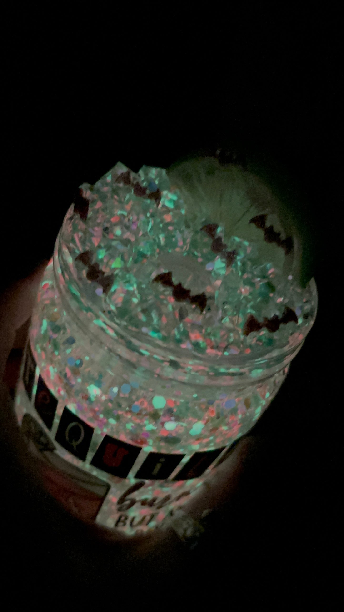 Tequila burns glow in the dark snow globe