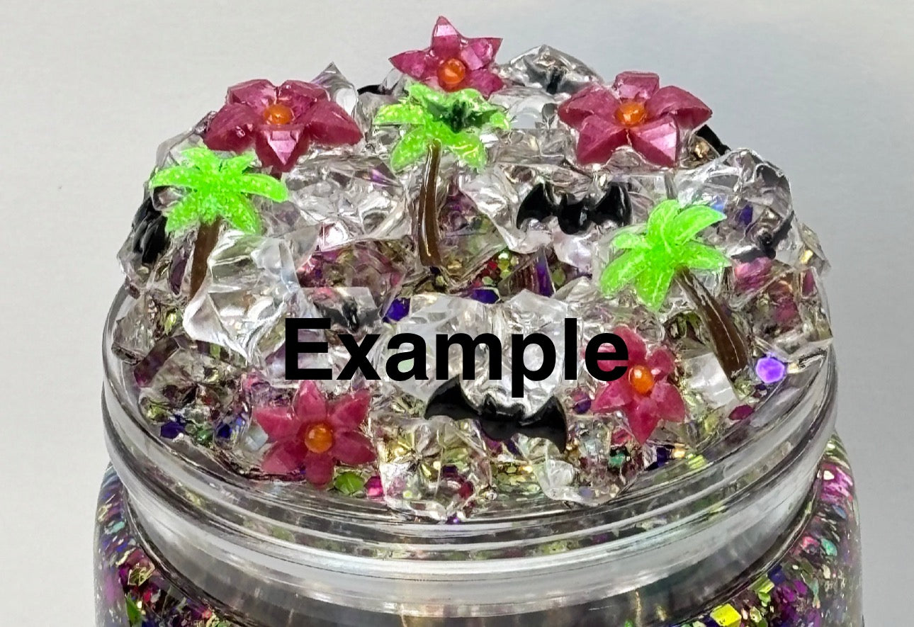 Regular ice lid (16oz only) snow globe kit