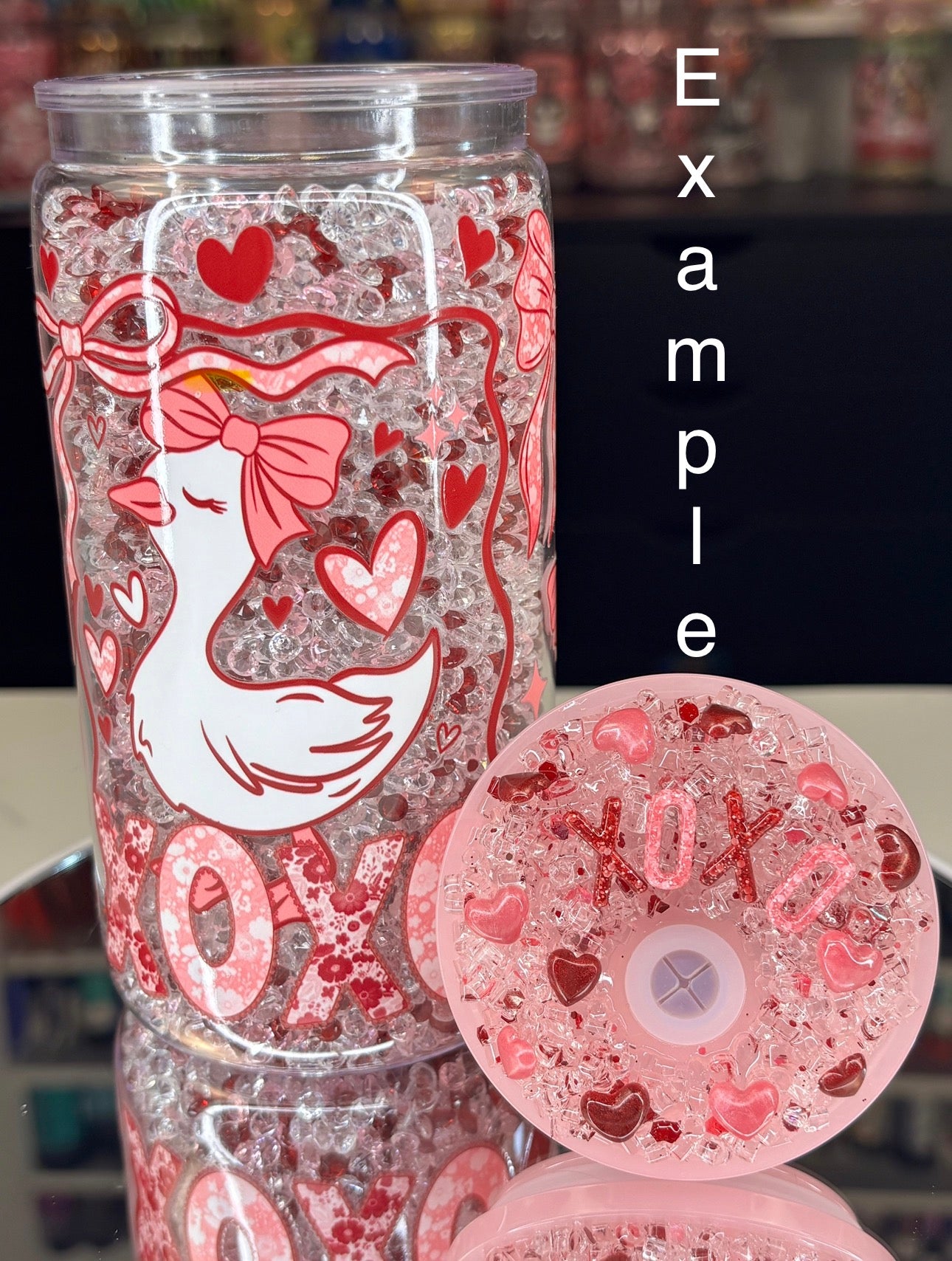 Crystal snow globe custom kit