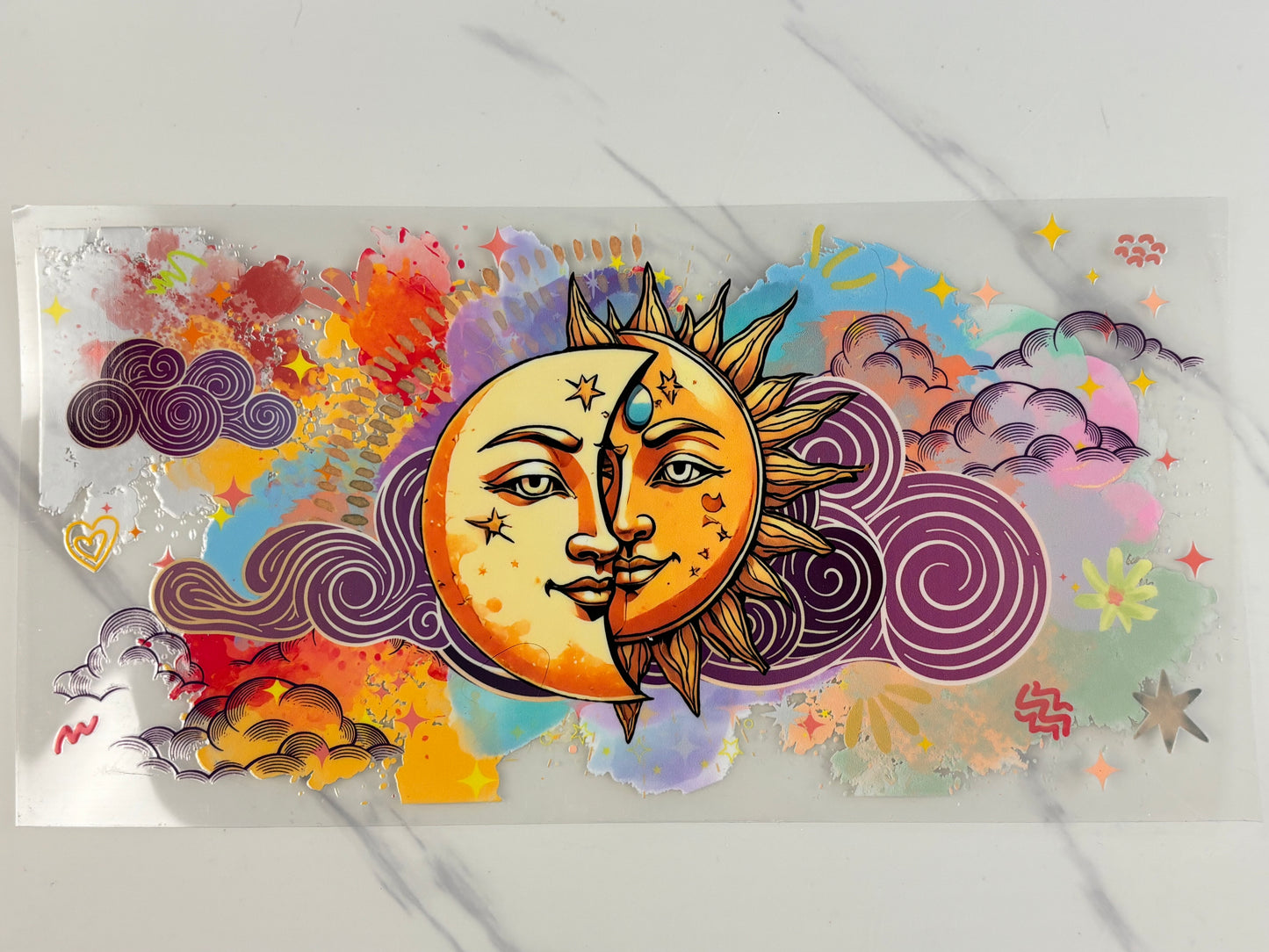 Sun and moon