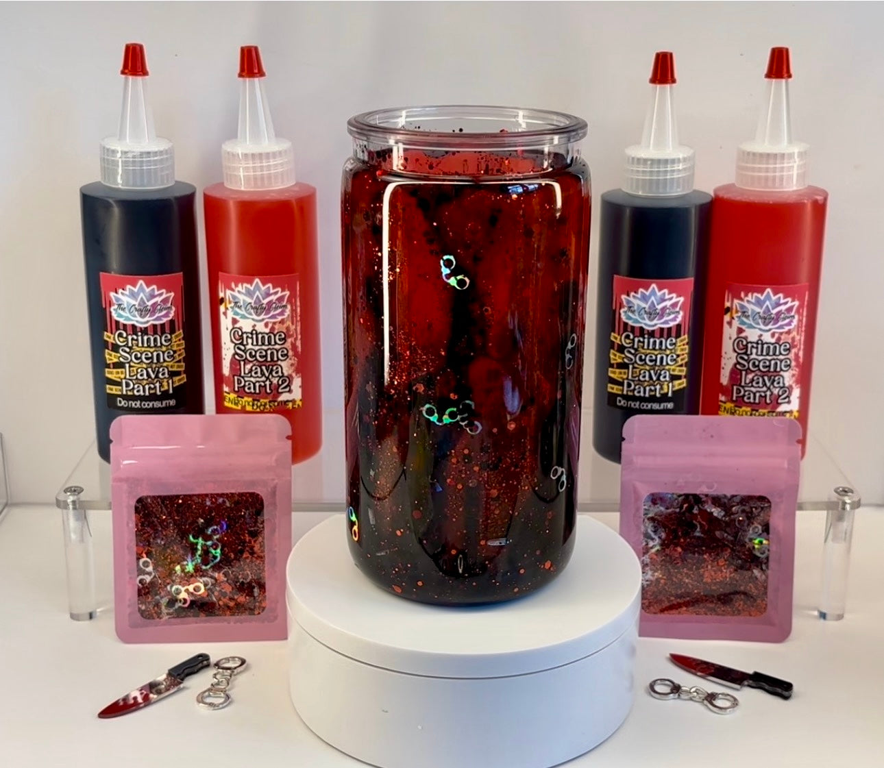 Crime scene lava kit