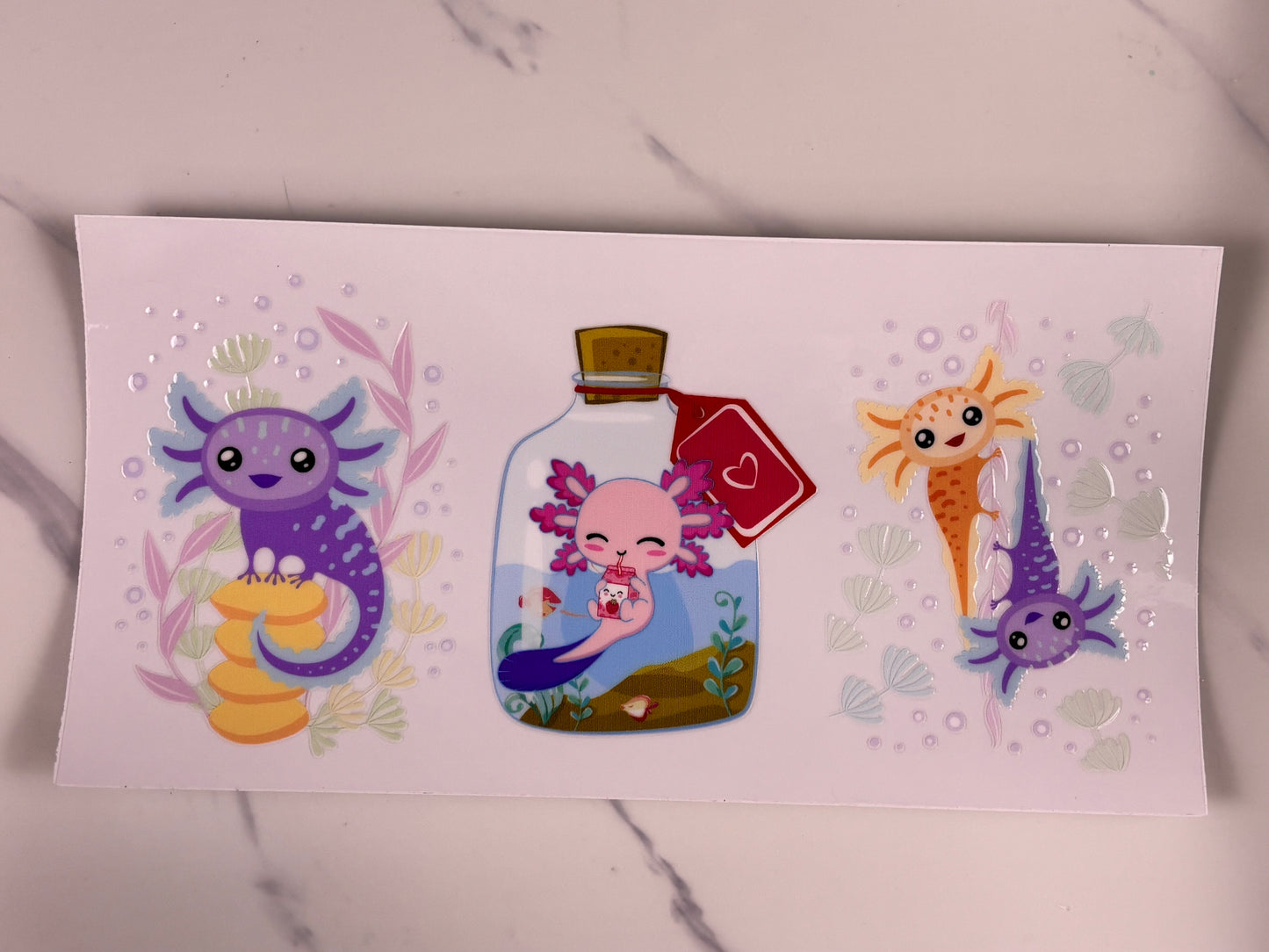 Collection: axolotl wraps