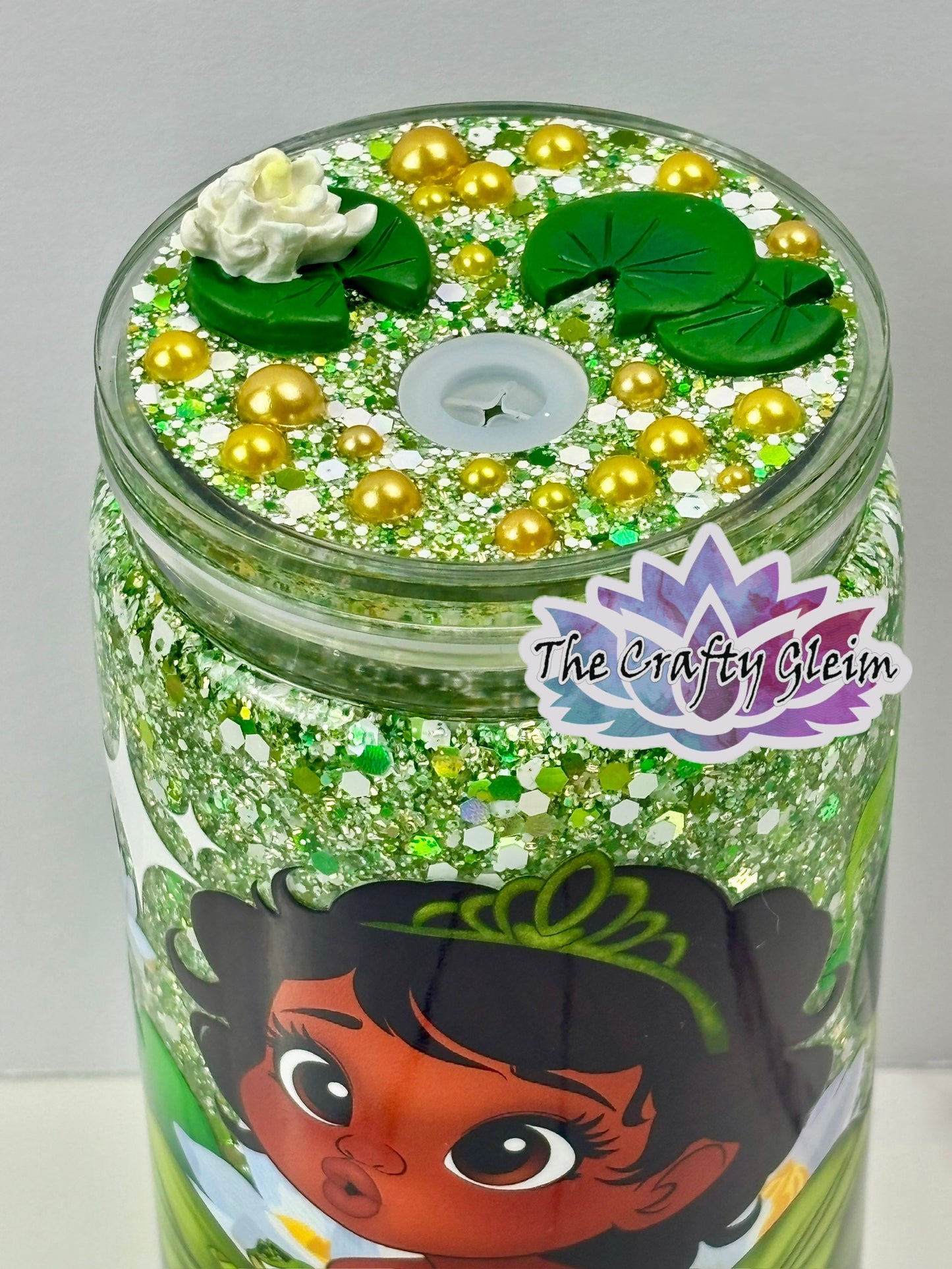 Bayou Beauty snow globe cup