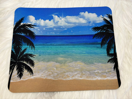 Beach mouse pad