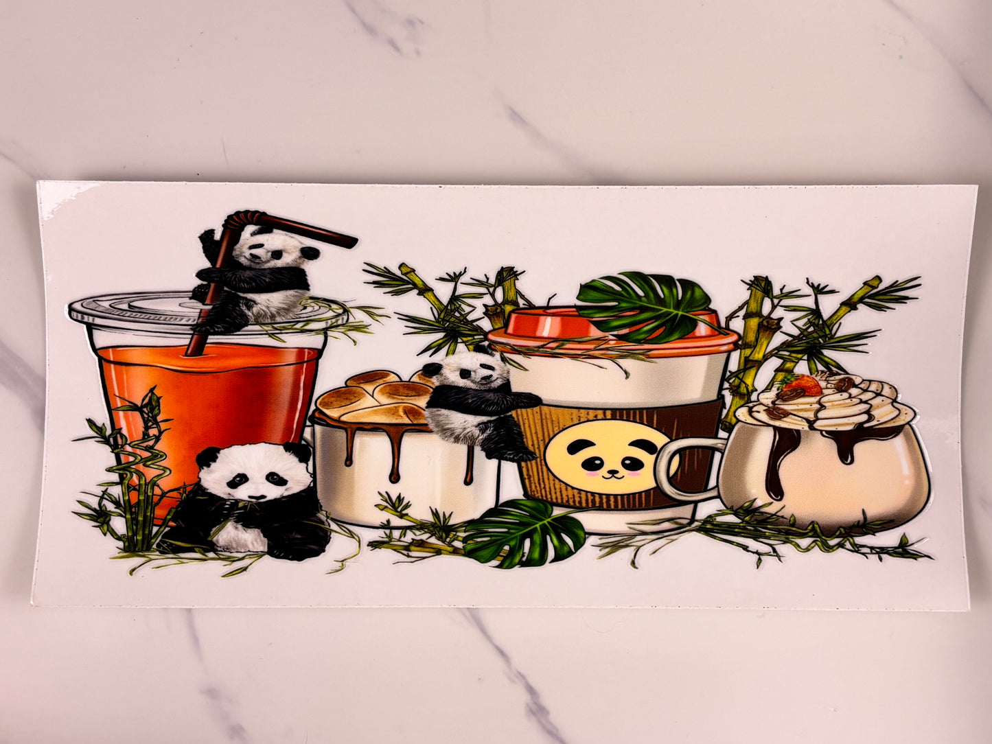 Collection: panda latte wraps