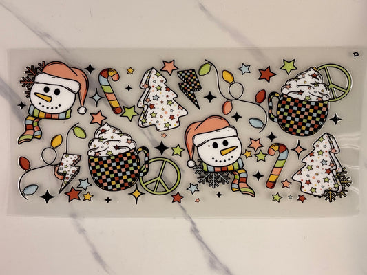 Peace, snowmen, coffee