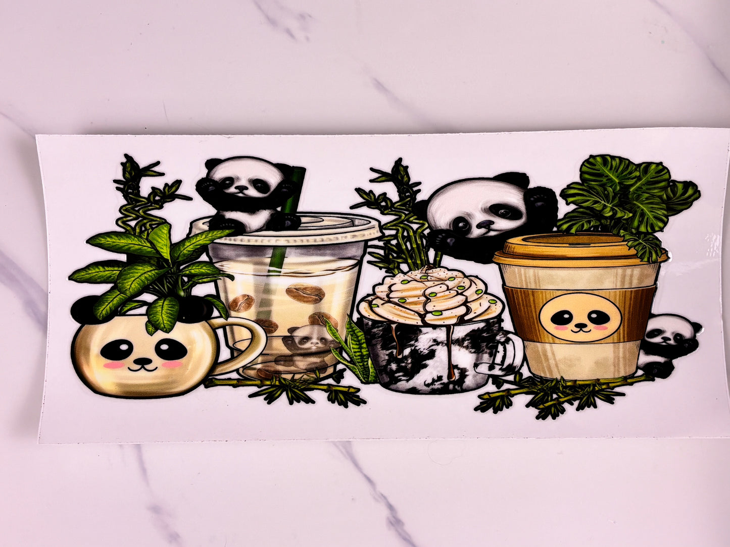 Collection: panda latte wraps