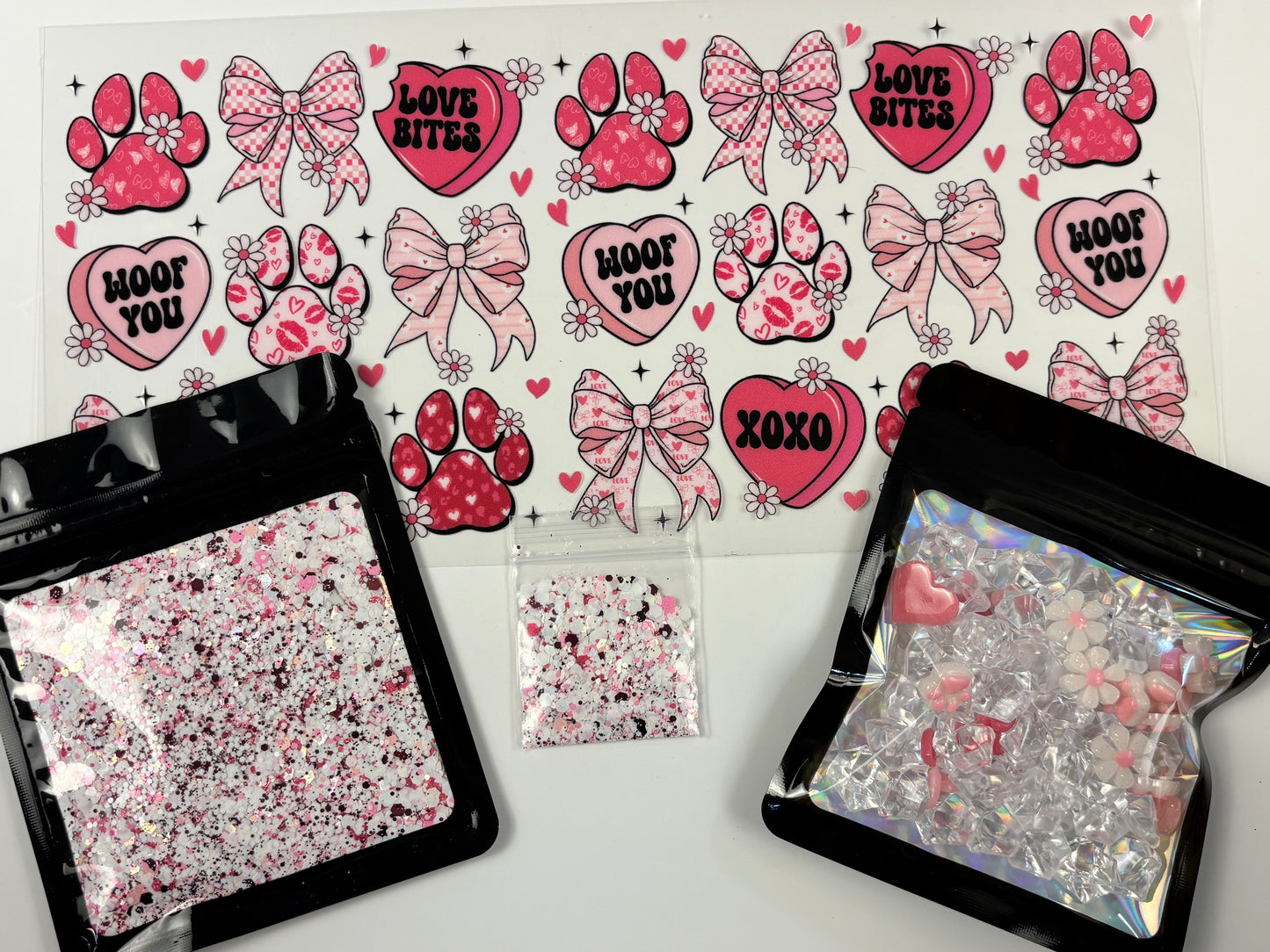 Puppy love snow globe kit