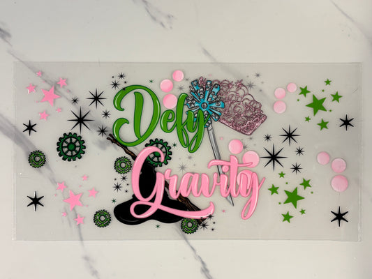 Pink and green defy gravity