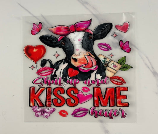 Kiss me decal