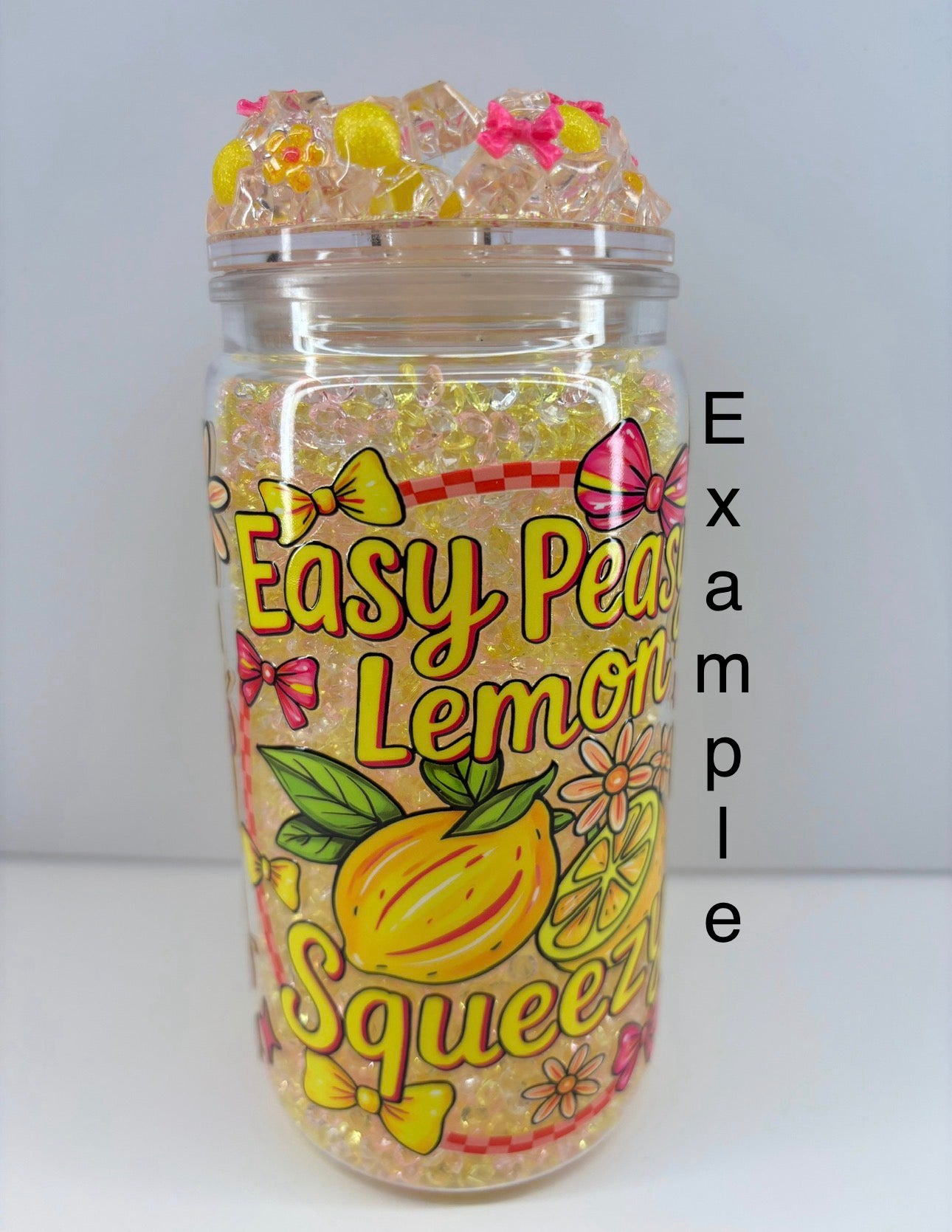 Crystal snow globe custom kit