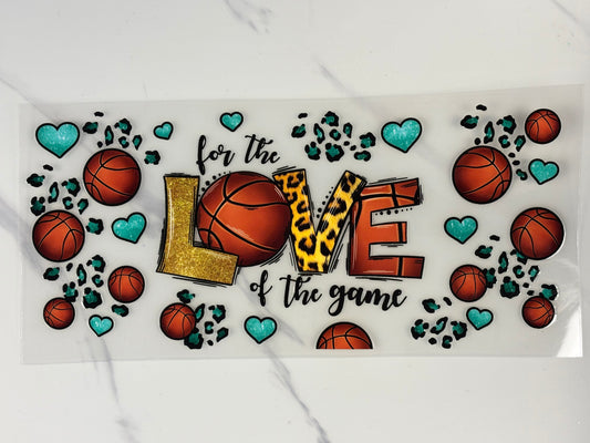 For the love of the game (basketball)