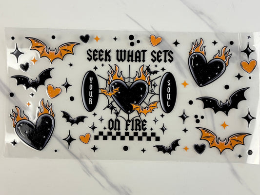 Seek what sets your soul on fire
