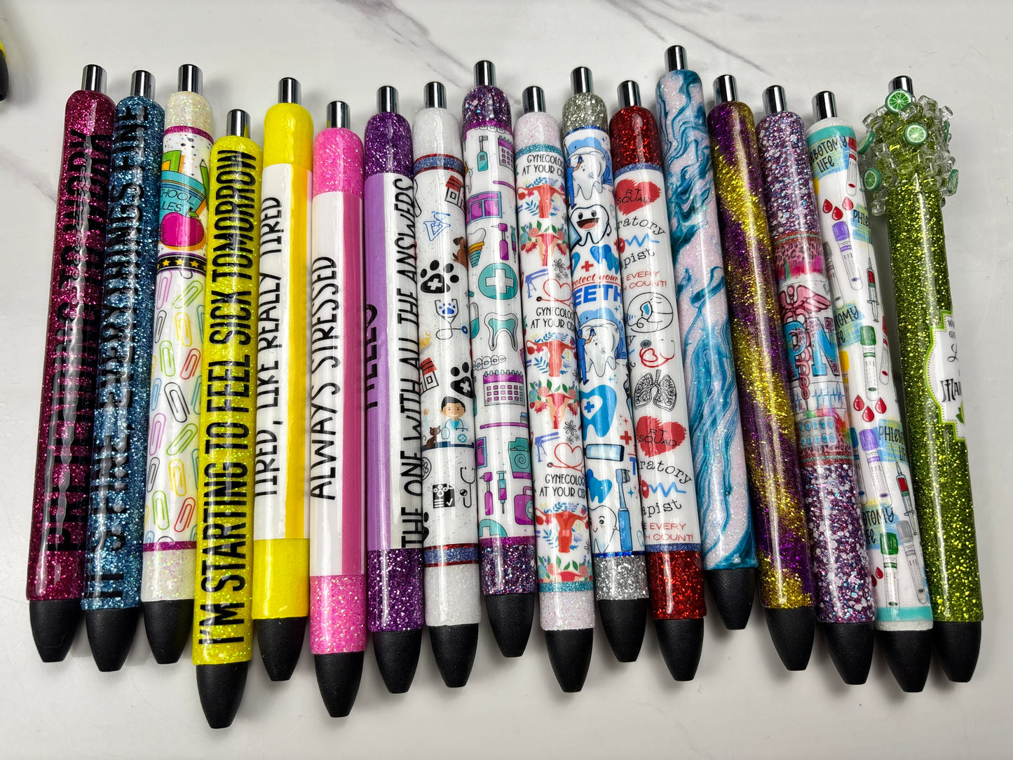 Gel pens