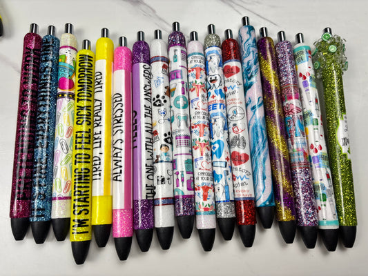 Gel pens