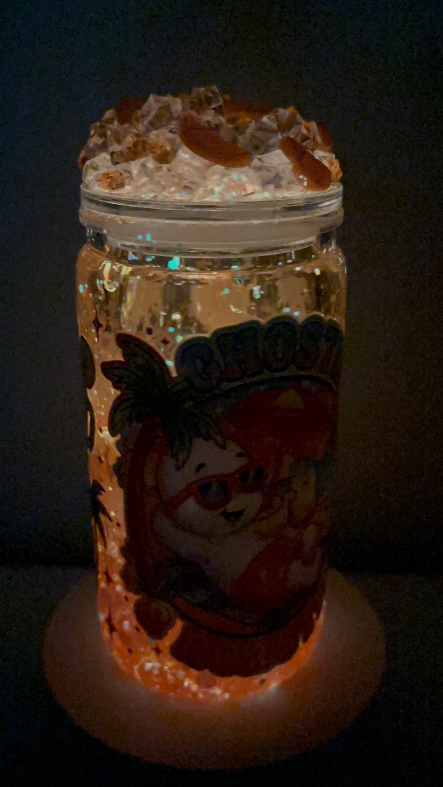 Ghostin’ & Roastin’ Lava Style Cup Glow in the dark