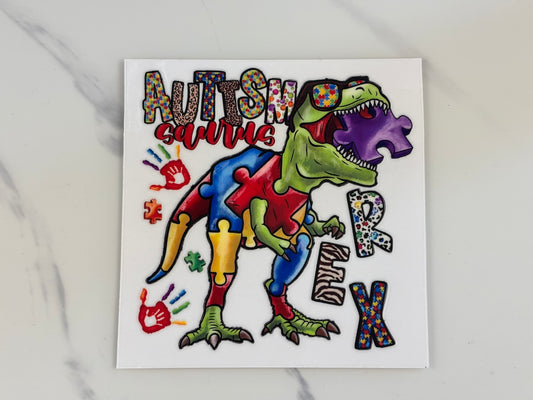 Autism Rex decal