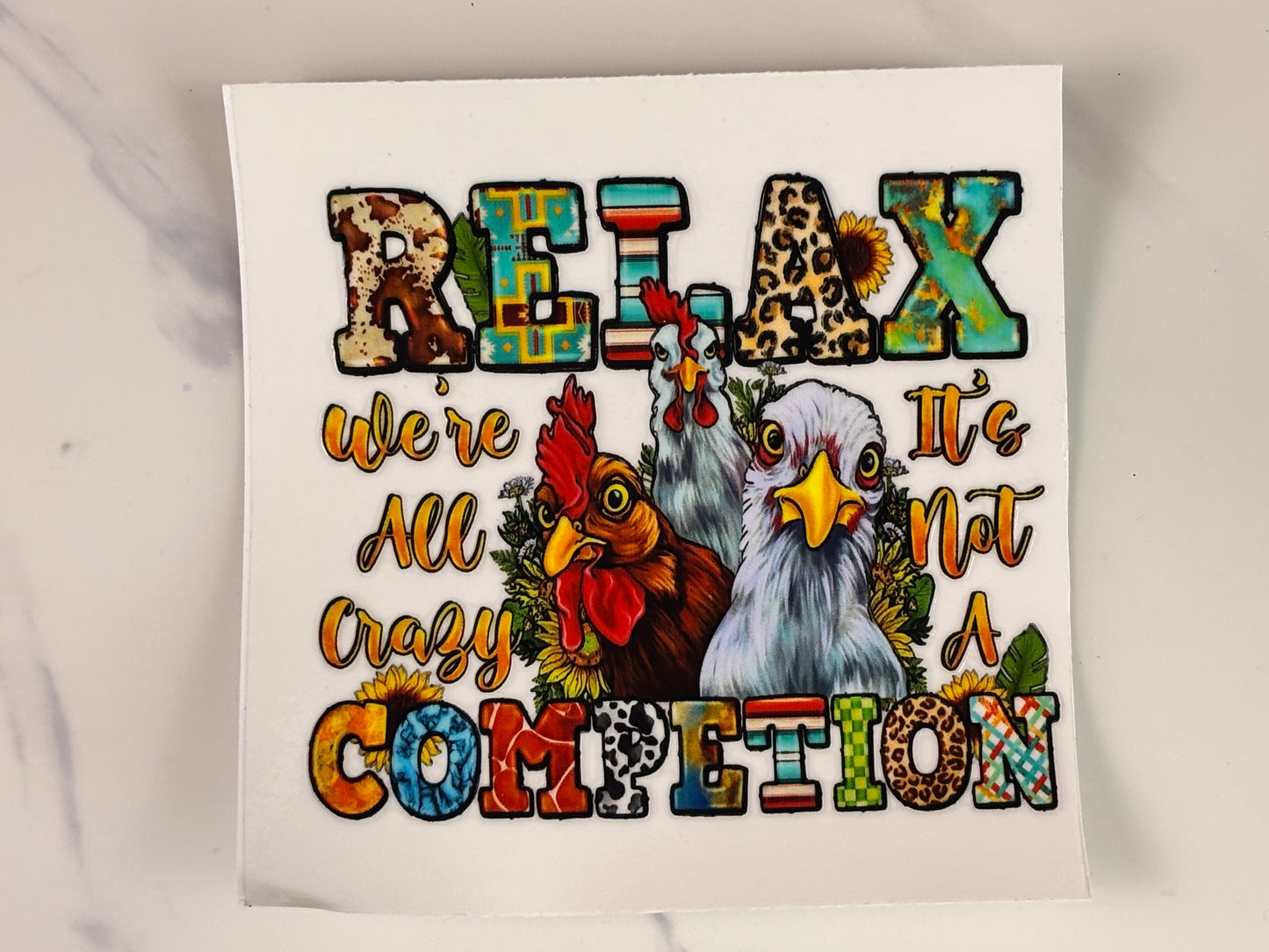 Collection 2: chicken decals