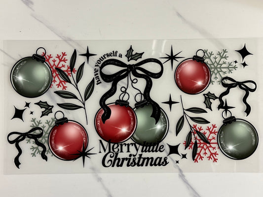 Merry Christmas ornaments