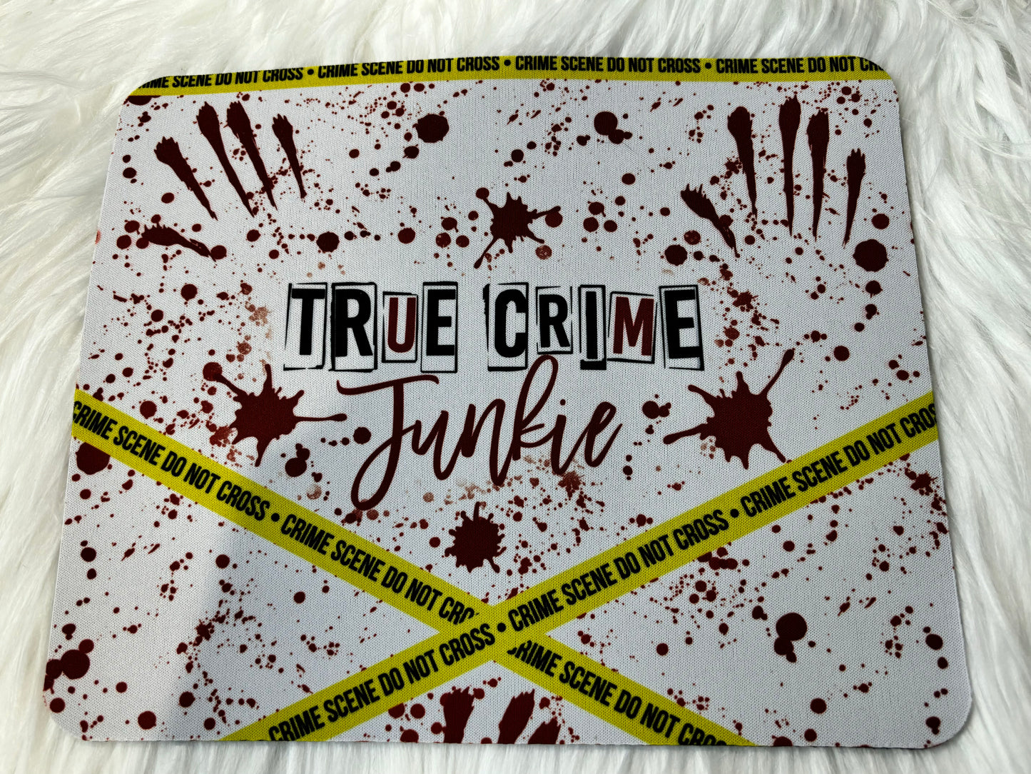True crime mouse pad