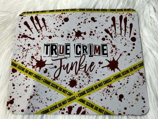 True crime mouse pad