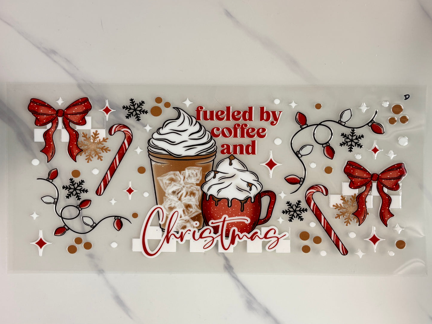 Fueled by coffee and Christmas