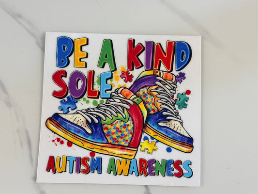 Be a kind sole decal
