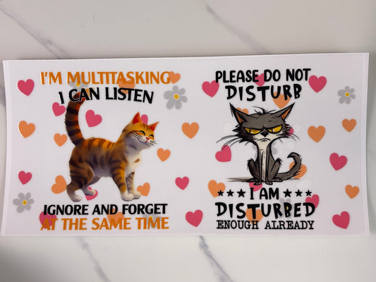 Multitasking disturbed