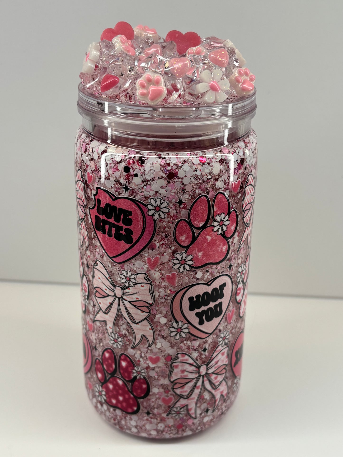 Puppy love snow globe kit