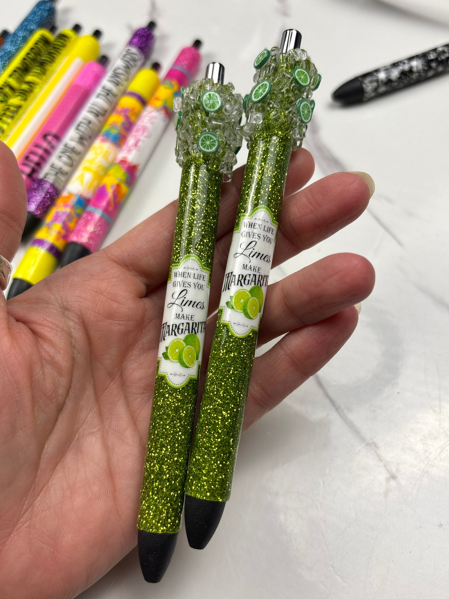 Gel pens