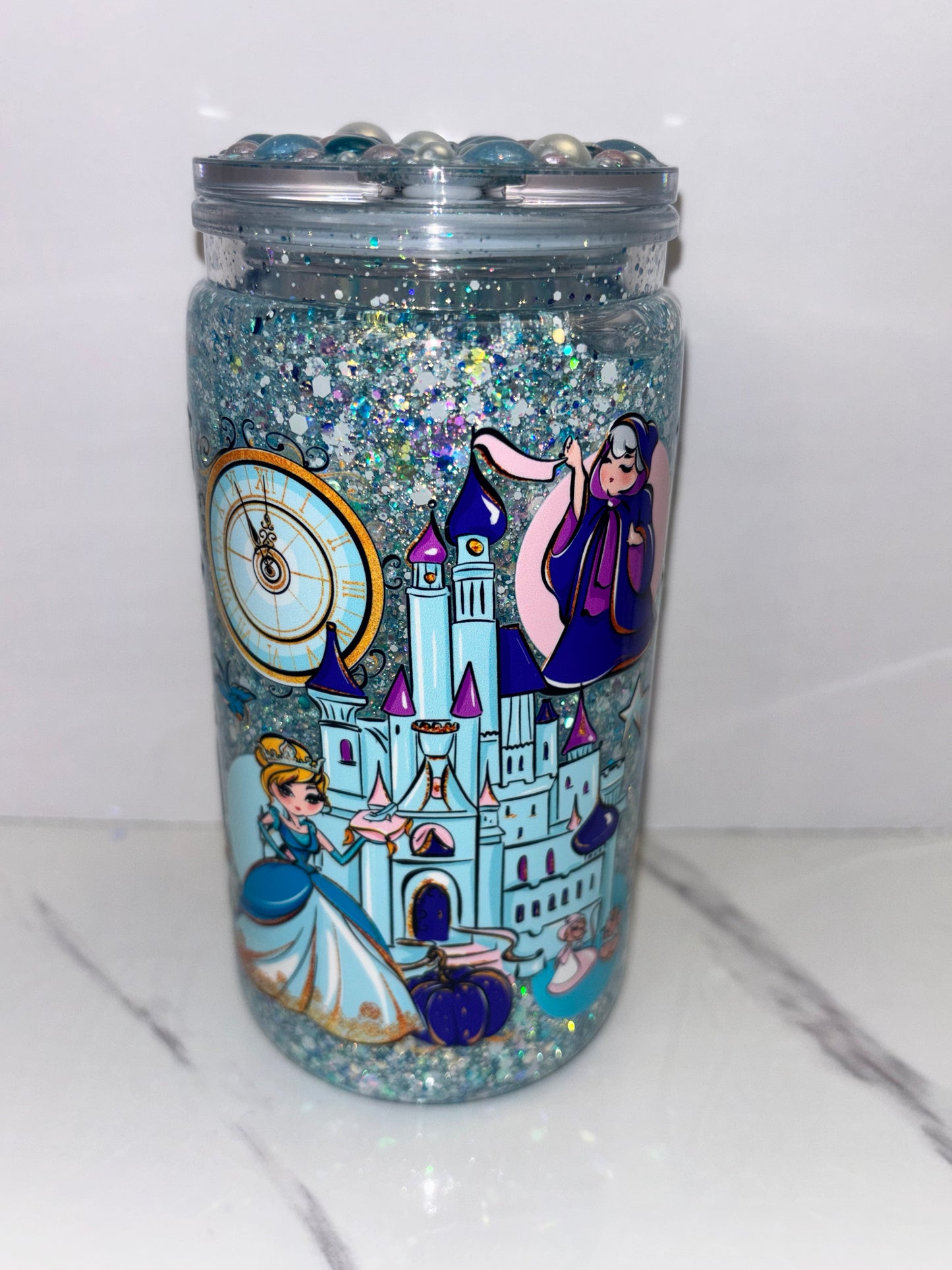 Fairytale snow globe cup