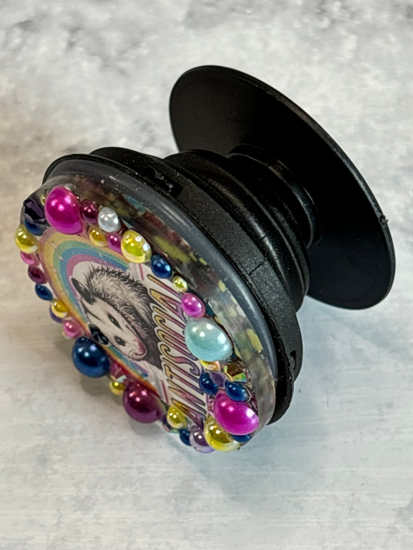 Antisocial phone grip