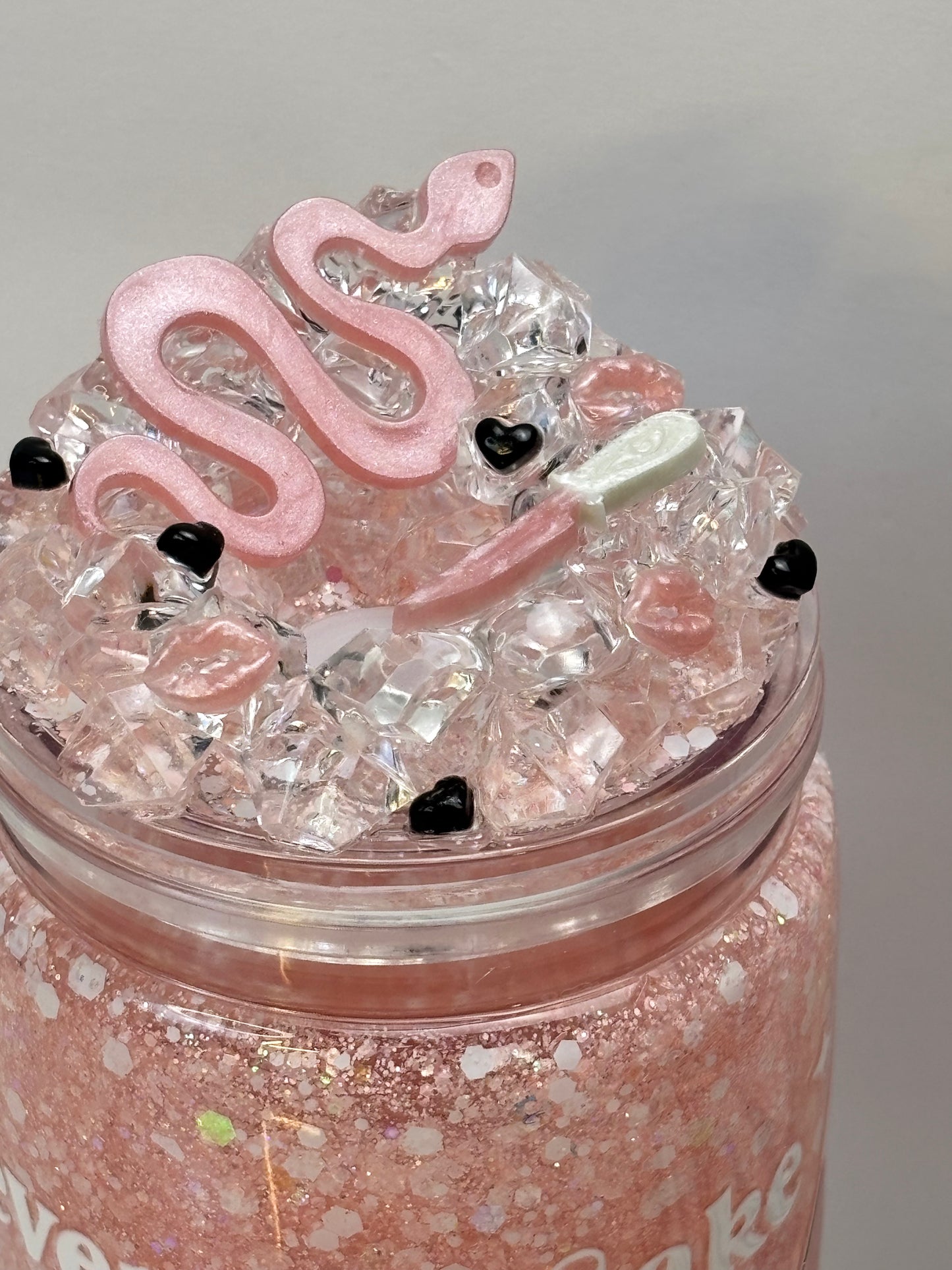 Never mistake snow globe cup
