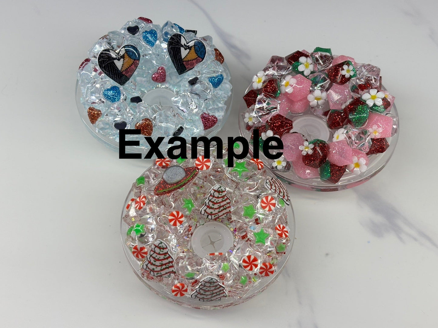 Crystal snow globe custom kit