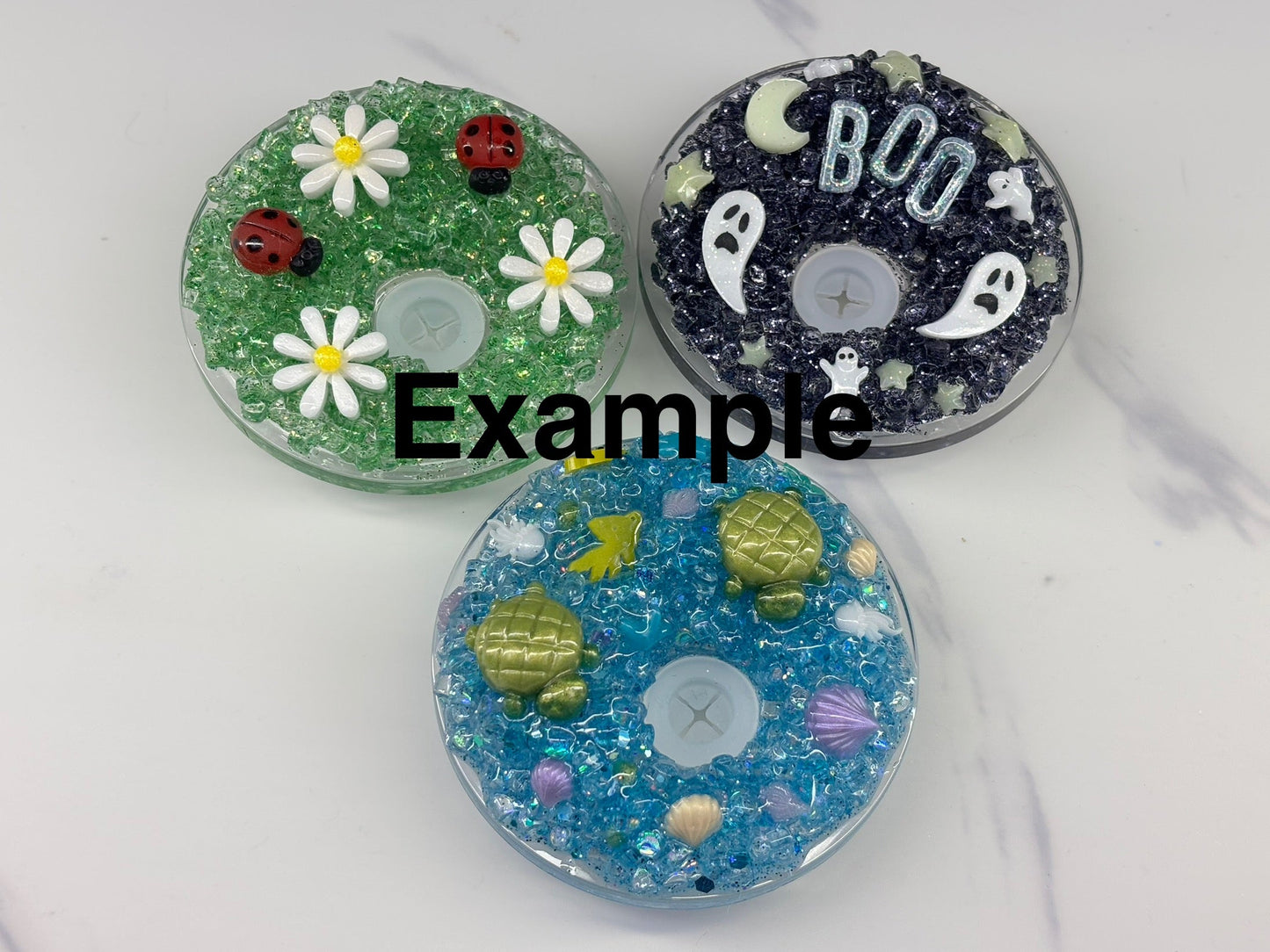 Crystal snow globe custom kit