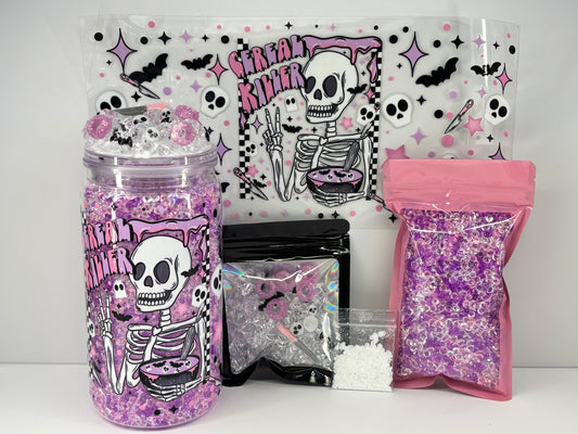 Cereal killer crystal snow globe kit