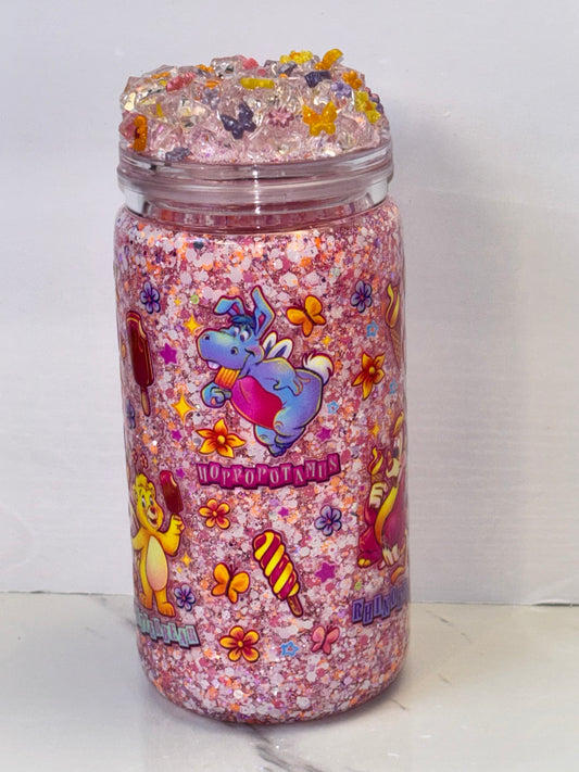 Fairy animals snow globe cup